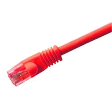 Cat5e 350 Mhz Snagless Patch Cable 10ft Red